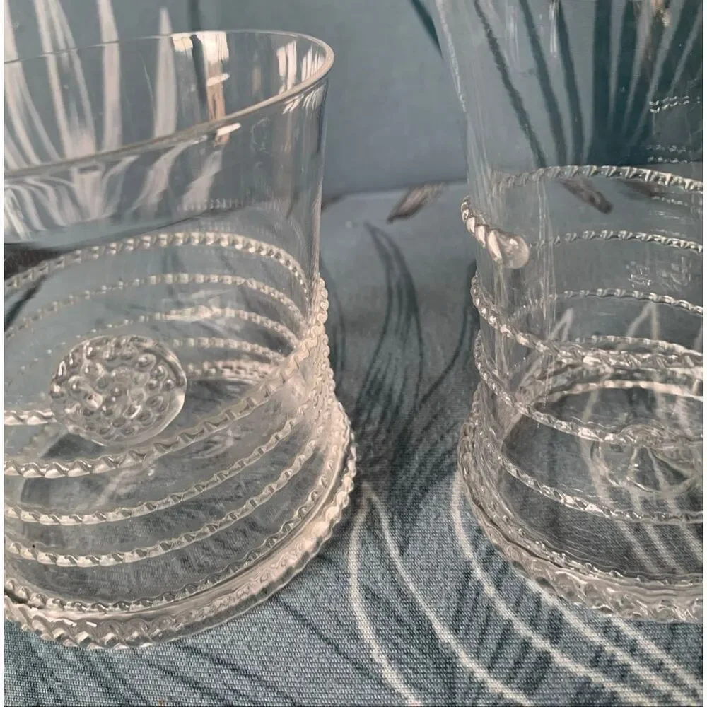 JULISKA  Amalia Clear Glass Tumbler & Creamer SET of 2 REPLACEMENT